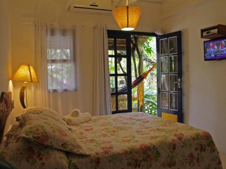 Example of a double room at Pousada Estaleiro Village