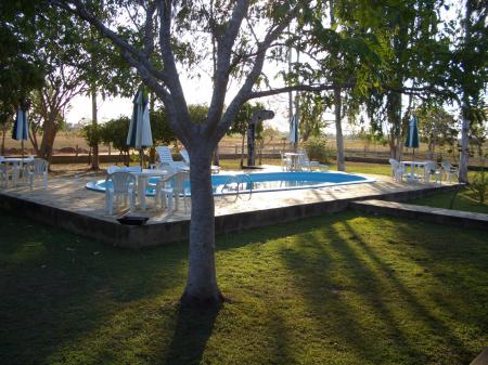 Pool area at Pousada Rio Claro 