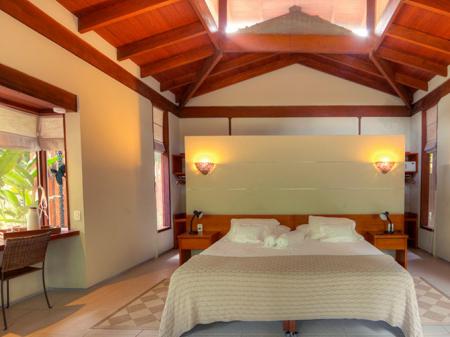 Example of a double room at Pousada Cristalino Jungle Lodge 