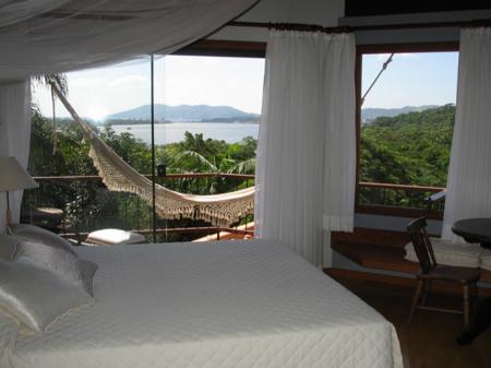 Sea view at Pousada das Palmeiras 