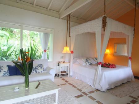 Example of a room of Pousada Ilha do Papagaio 