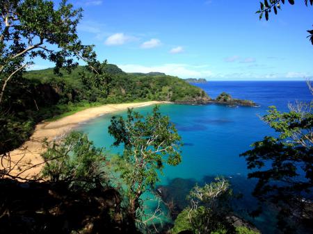 A lonely bay on Fernando de Noronha