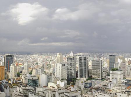 Panoramic image of Sao Paulo