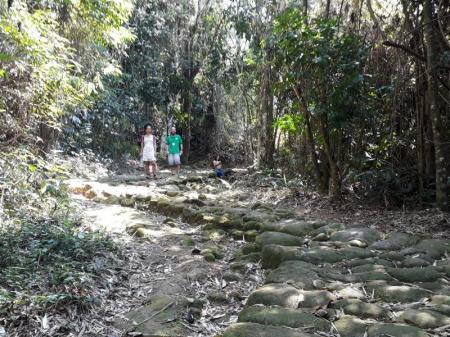 gold trail in Paraty