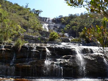 Wasserfall in der Serra do Caraca