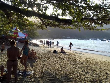 Vila do Abraao Ilha Grande beach