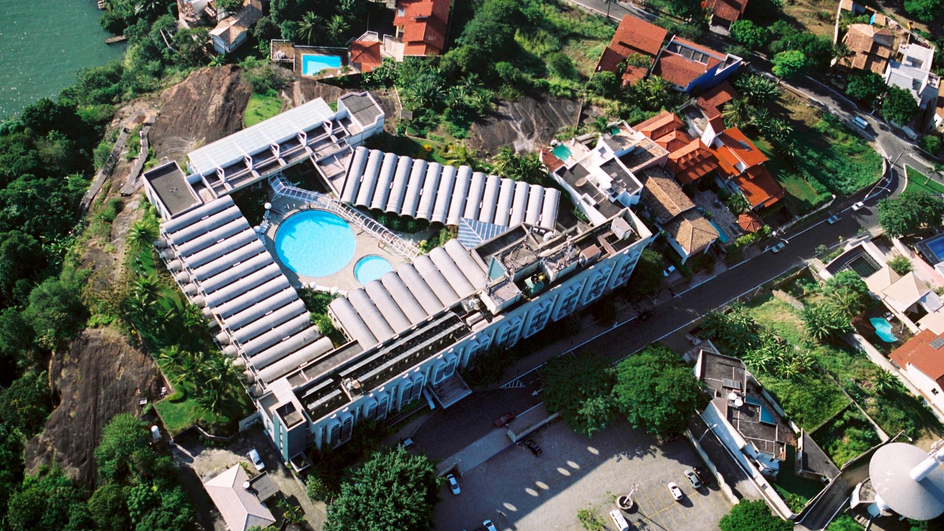 Aerial view of Hotel Senac Ilha do Boi in Vitoria, Espirito Santo