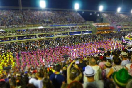 Samba parades in Rio