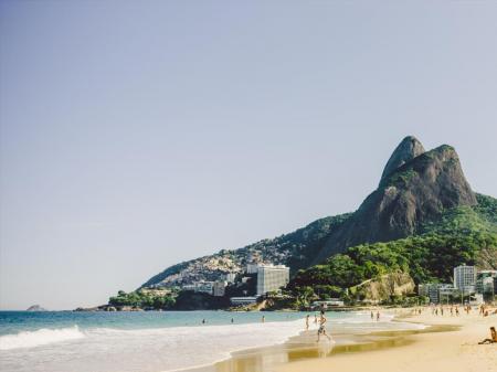 On of the most famous beaches of the world, Ipanema