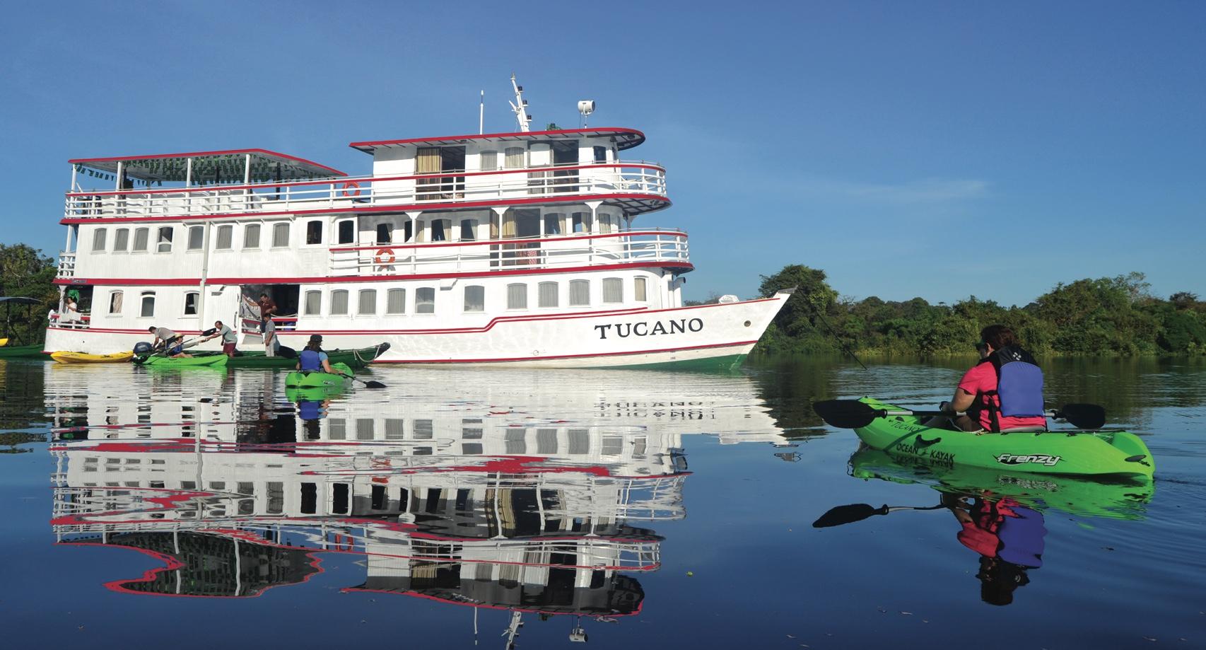 5 and 7 day Amazon River cruise on motor yacht Tucano 