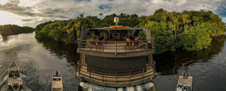 A photo of the rear deck of the Zaltana