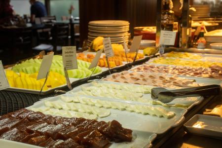 Breakfast at Arena Ipanema Hotel Rio de Janeiro Brazil