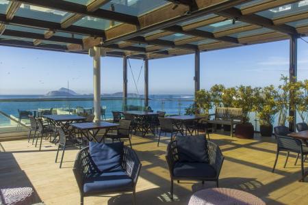 Rooftop at Arena Ipanema Hotel Rio de Janeiro Brazil