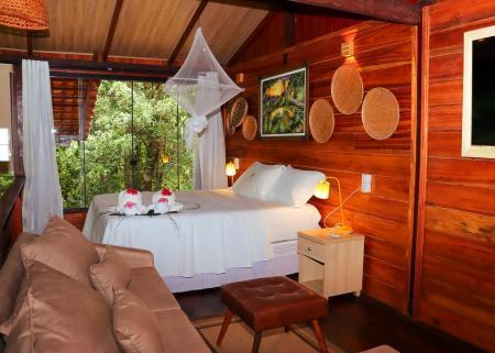Single room at the Amazon Premium Lodge
