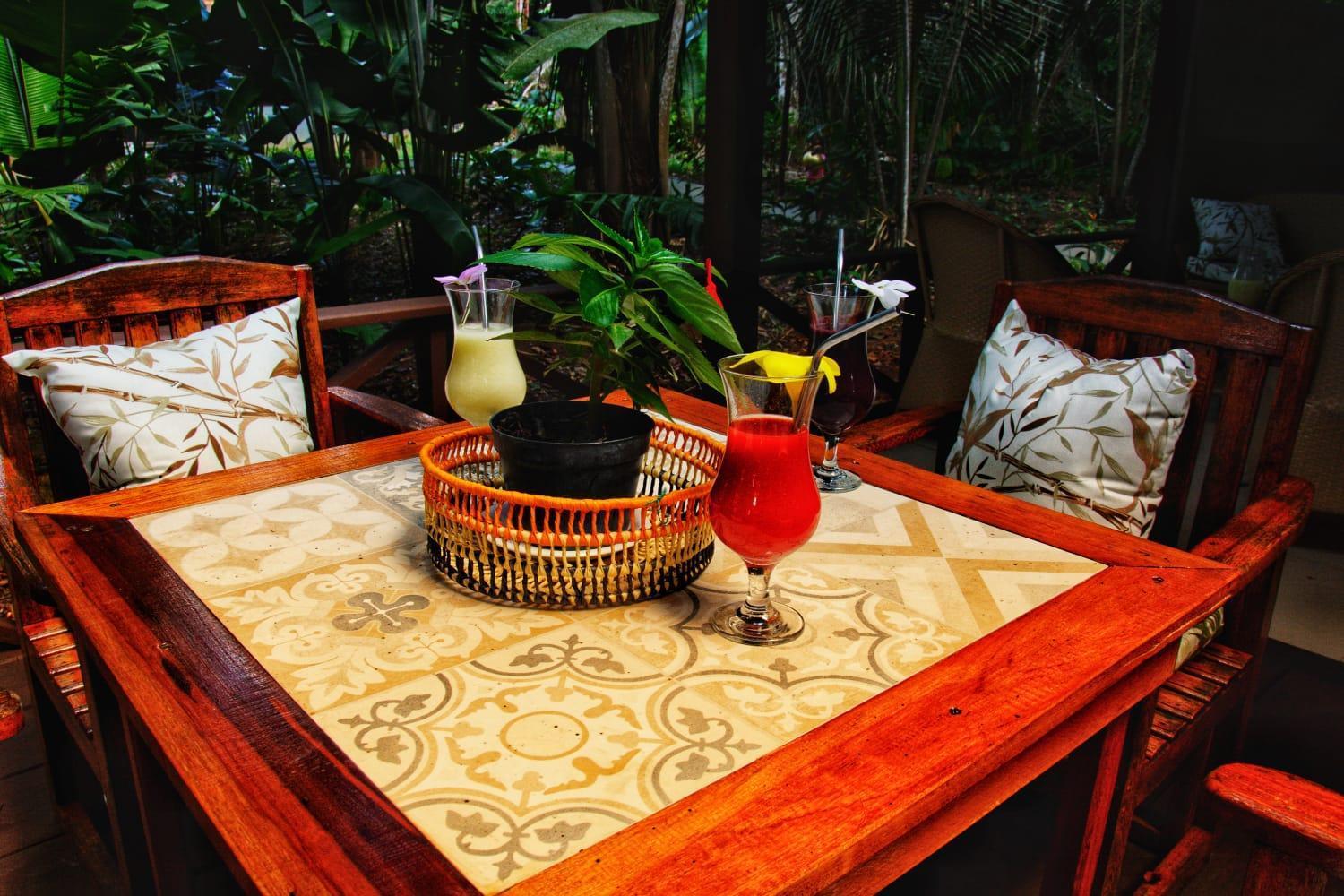 Breakfast at Amazon Premium Lodge 