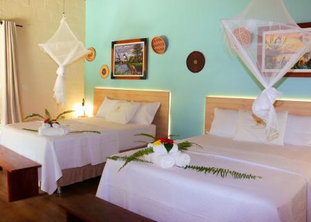 Twin room at the Amazon Premium Lodge