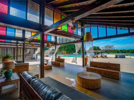 Rest and leisure area at Santa Rosa Hotel