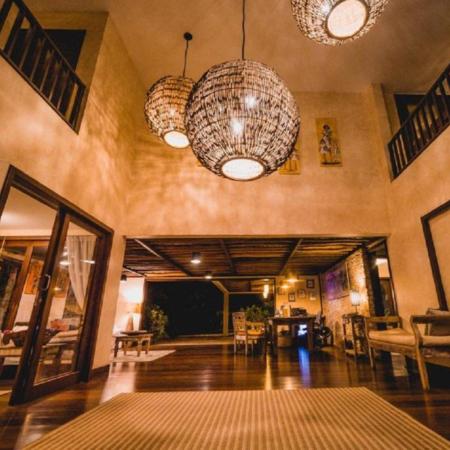 Lobby at Oka de Mata hotel